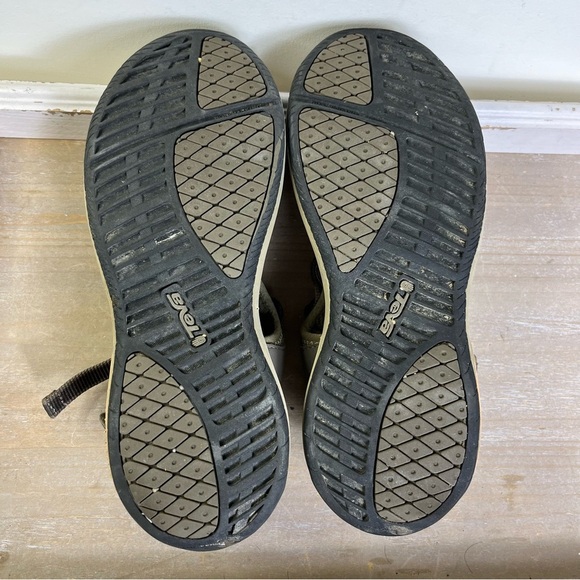 Teva Ewaso Sport Sandals Gray Mesh | Women’s 10.5 - Picture 5 of 8